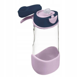 B.Box Indigo Rose tritanová fľaša 450 ml ružová a modrá
